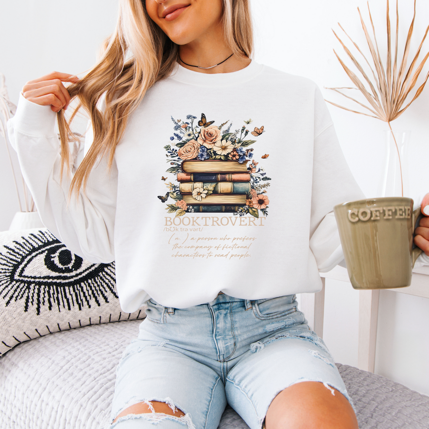 The Booktrovert Life Sweatshirt 📚✨