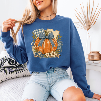 Fall Sweater Weather Pumpkin Sweatshirt 🎃🍂