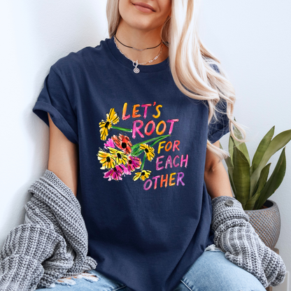 🌻💖 Floral Kindness Tee 🌸✨