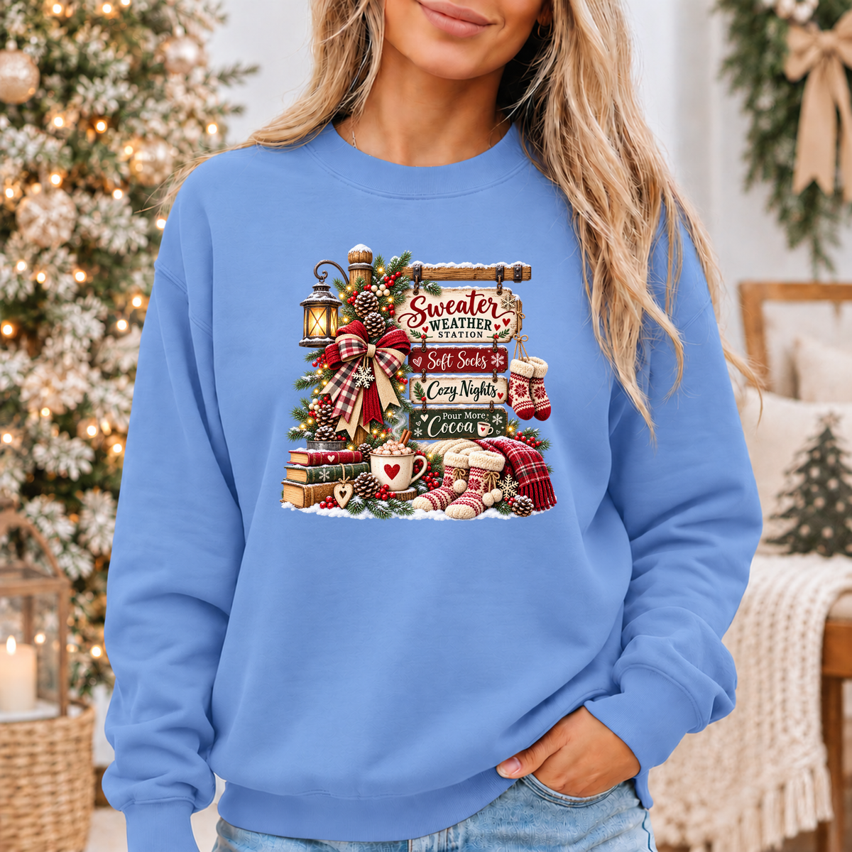 The Cosy Christmas Corner 🎄☕❤️ Cosy Christmas Sweatshirt