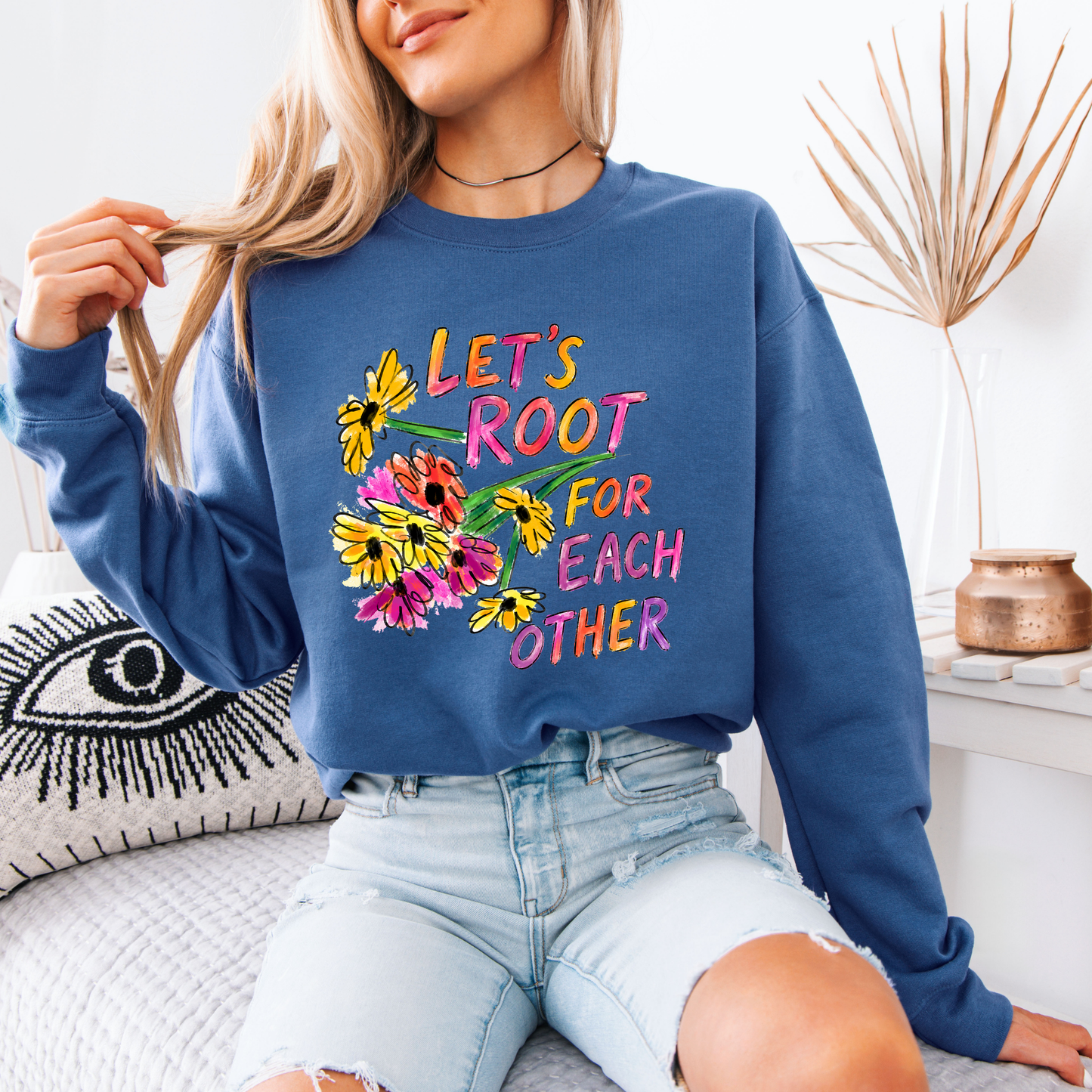 🌻💖 Floral Kindness Sweatshirt 🌸✨