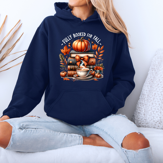 🍂📚 Fully Booked for Fall Hoodie 🎃☕