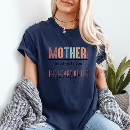 The Heart of the Family T-shirt 100% Organic Cotton
