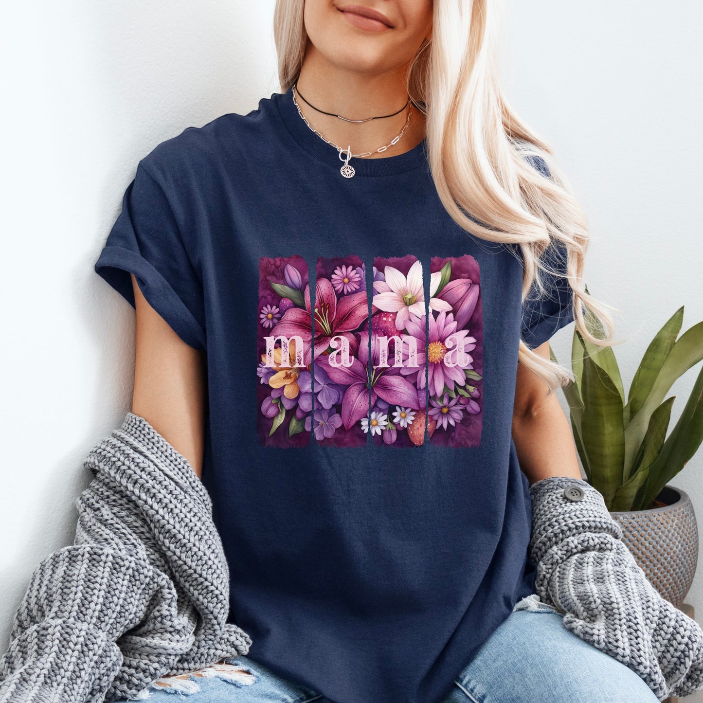 Blooming Mama T-shirt 100% Organic Cotton