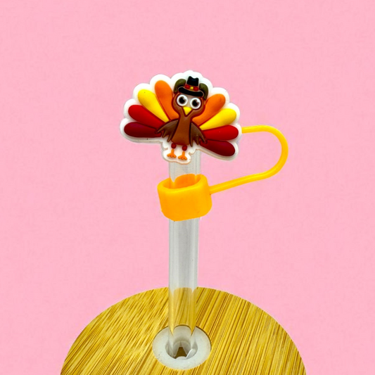 🦃 Turkey Straw Topper 🍁