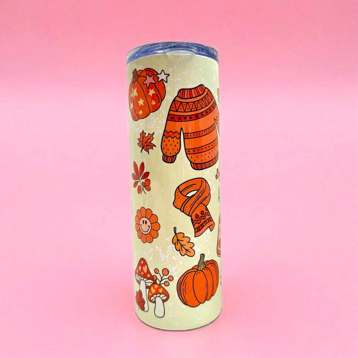 🍁 Hello Autumn 20oz Tumbler 🍂✨