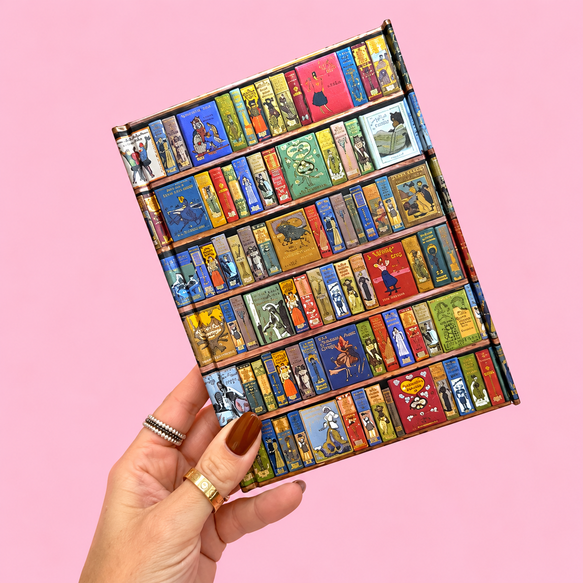 📚✨ Bodleian Libraries High Jinks Bookshelves Foiled Journal