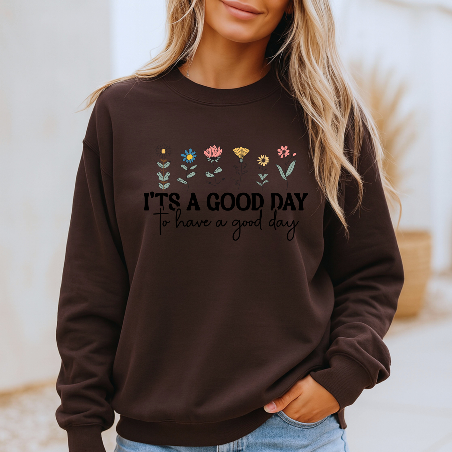 Good Day Wildflowers 🌼 Sweatshirt