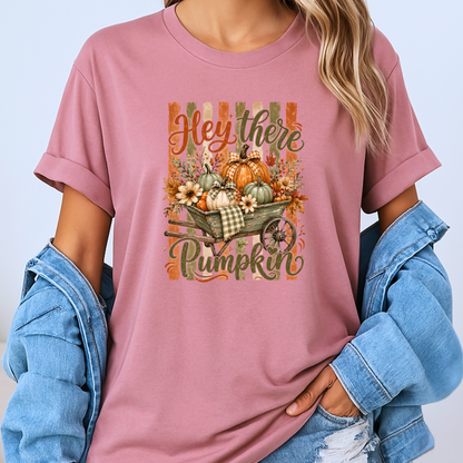 Hey There Pumpkin Autumn T-Shirt 🎃🍂