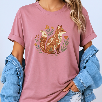 🦊🌿 Woodland Fox Tee 🍂✨