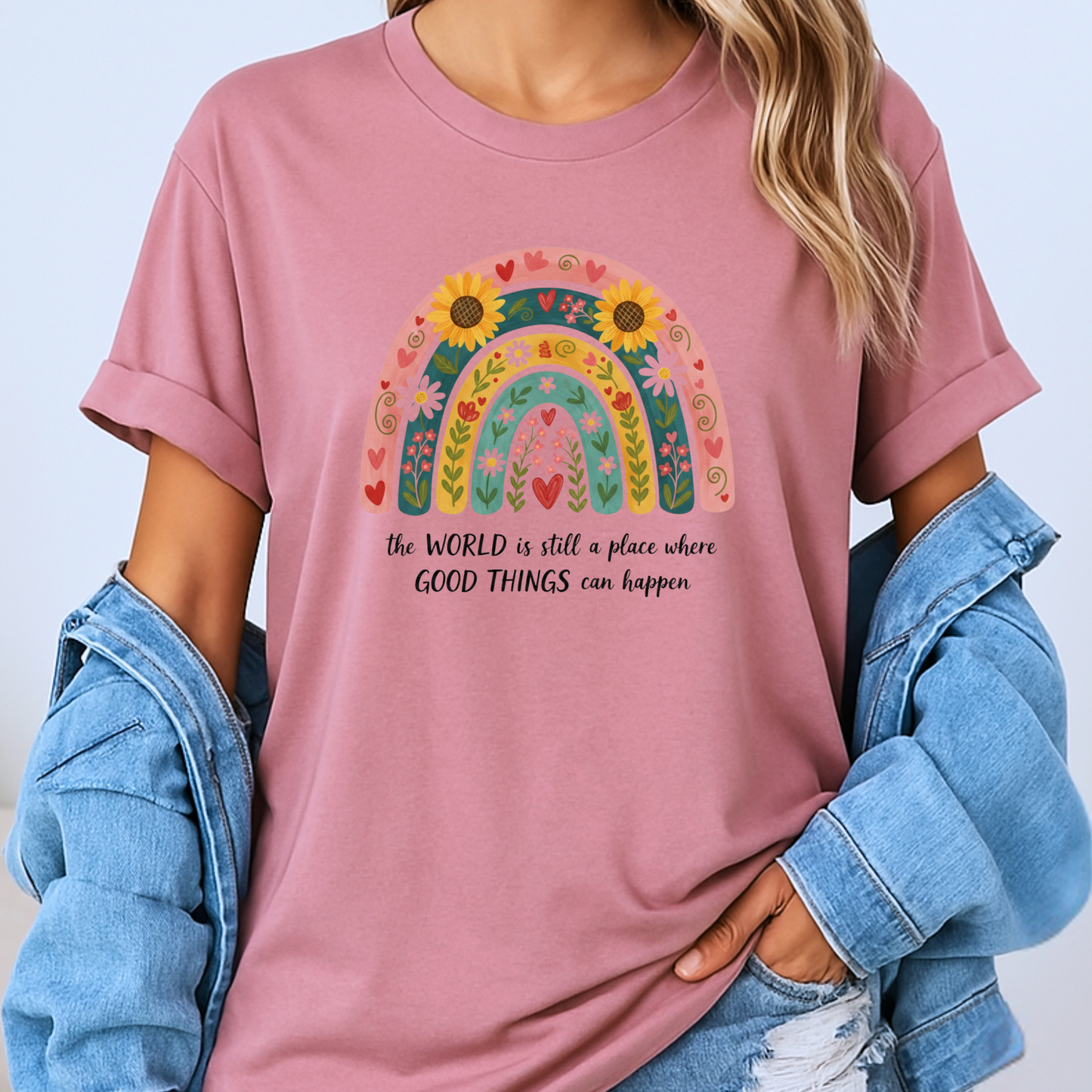 Spring Floral T-Shirt 🌸🌼🌷