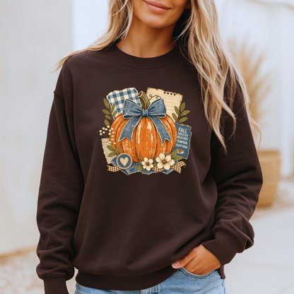 Fall Sweater Weather Pumpkin Sweatshirt 🎃🍂