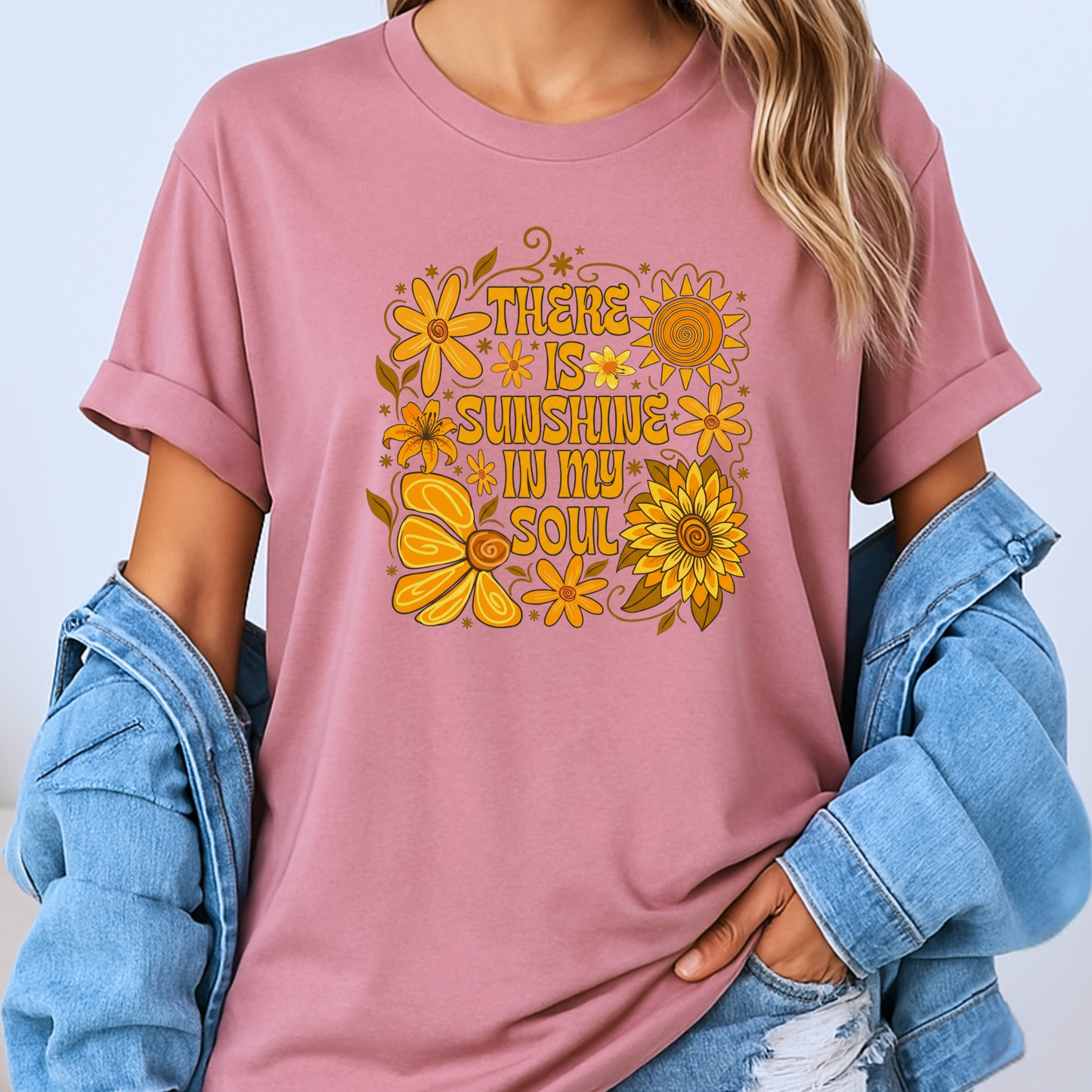 Sunshine In My Soul ☀️ t-shirt 100% Organic Cotton