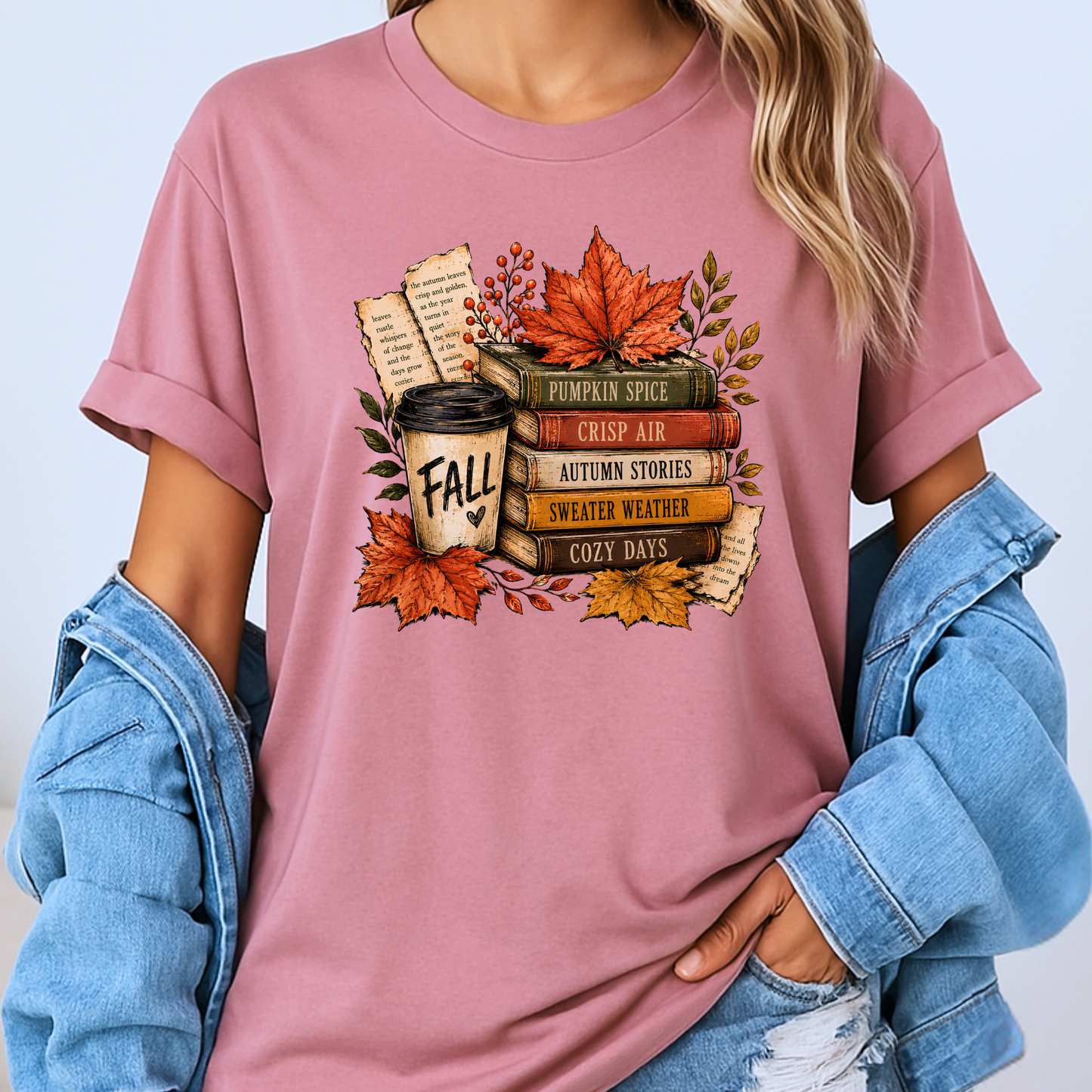 🍂 Autumn Stories Bookish T-Shirt 📚