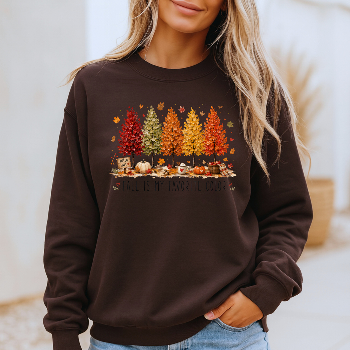 🍂🎨 Fall Is My Favourite Colour Soft Sweatshirt 🍁✨