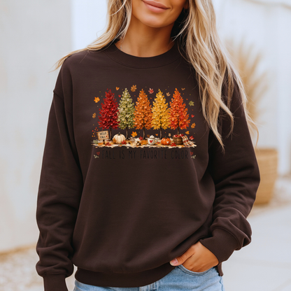 🍂🎨 Fall Is My Favourite Colour Soft Sweatshirt 🍁✨