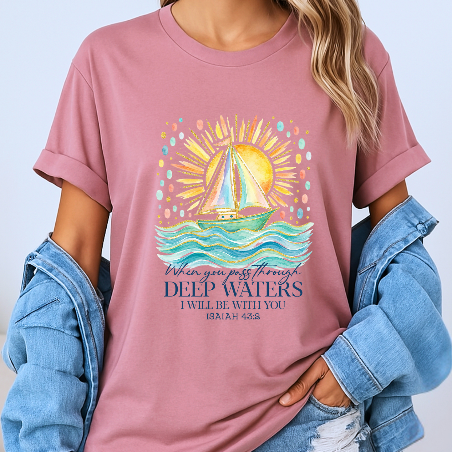 🌊 Deep Waters Faith T-Shirt ✨🙏