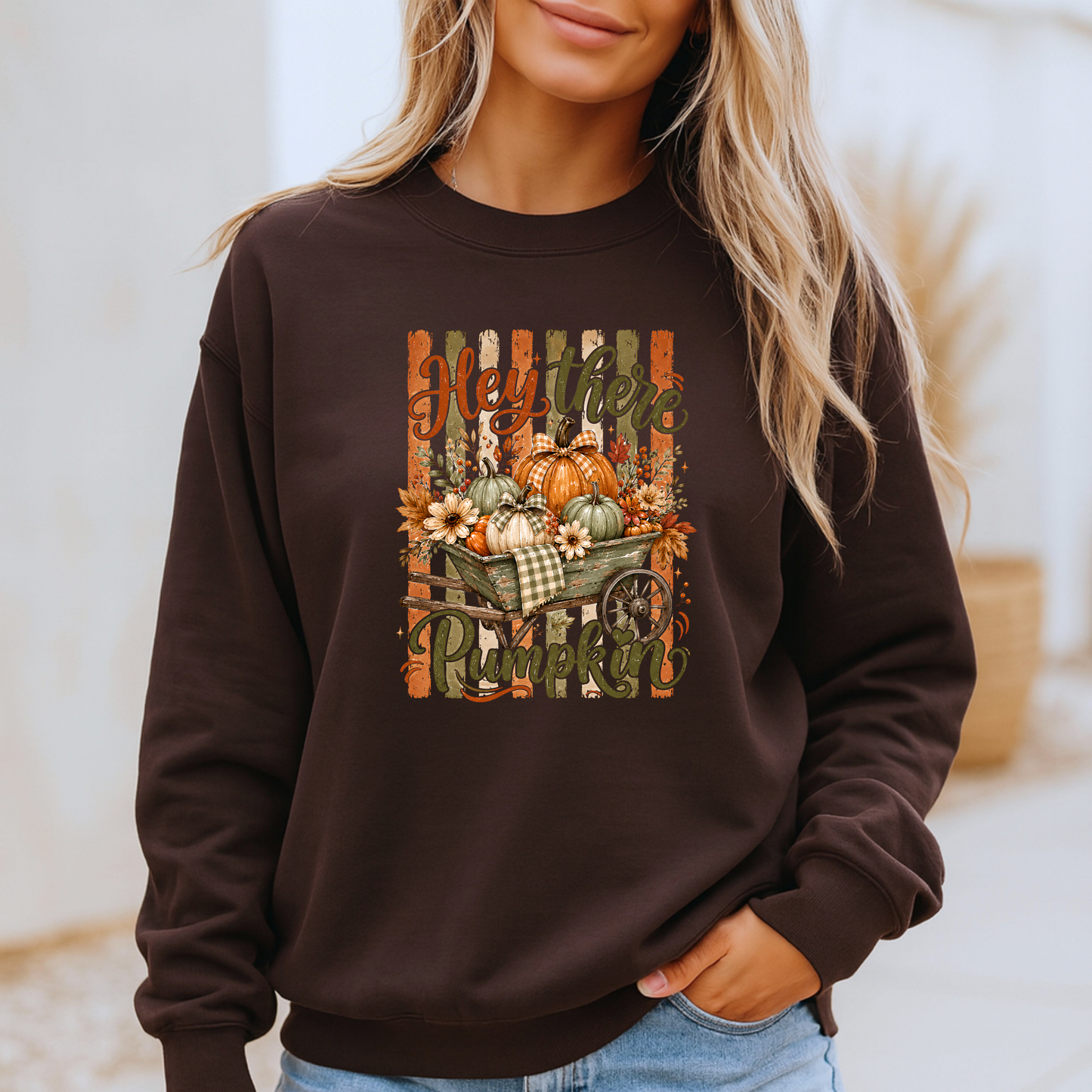 🎃 Hey There Pumpkin Autumn Sweatshirt 🍂
