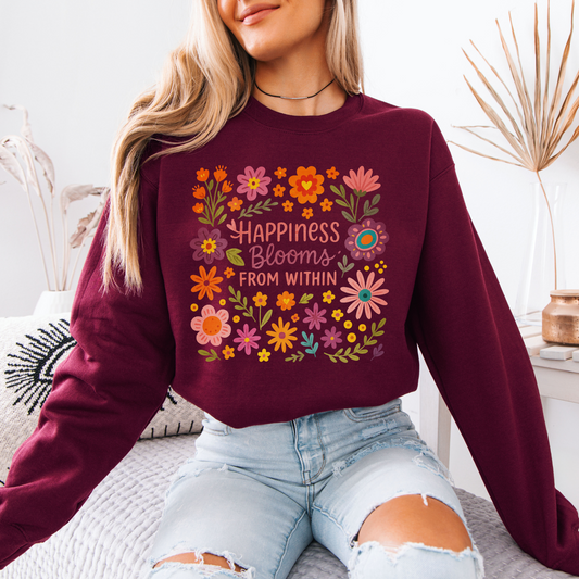 Happiness Blooms Sweatshirt🎀