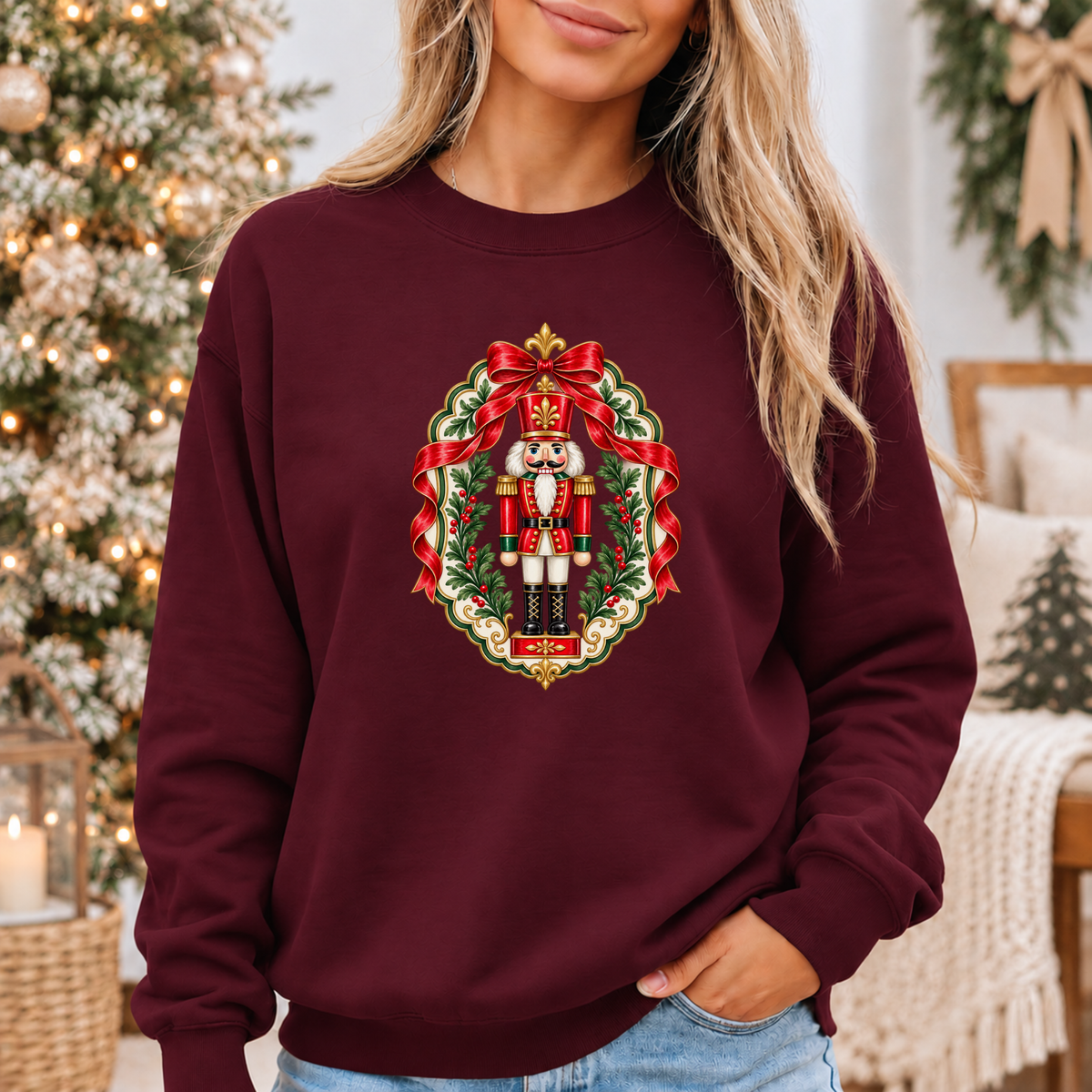 ❤️ The Royal Christmas Nutcracker Cosy Christmas Sweatshirt