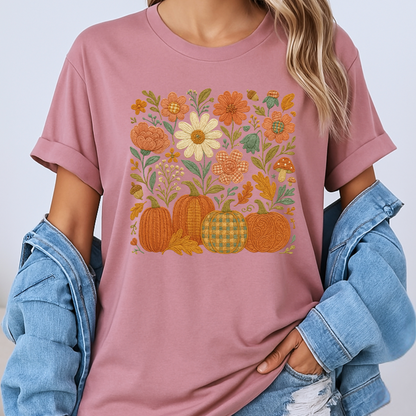 Harvest Stitch Garden - 100% Organic cotton T-shirt