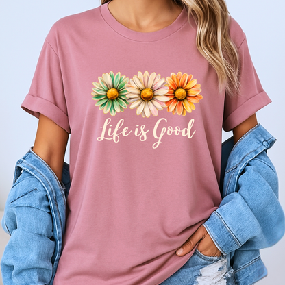 Life Is Good Daisy T-Shirt 🌼