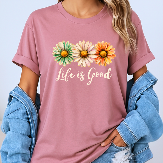 Life Is Good Daisy T-Shirt 🌼