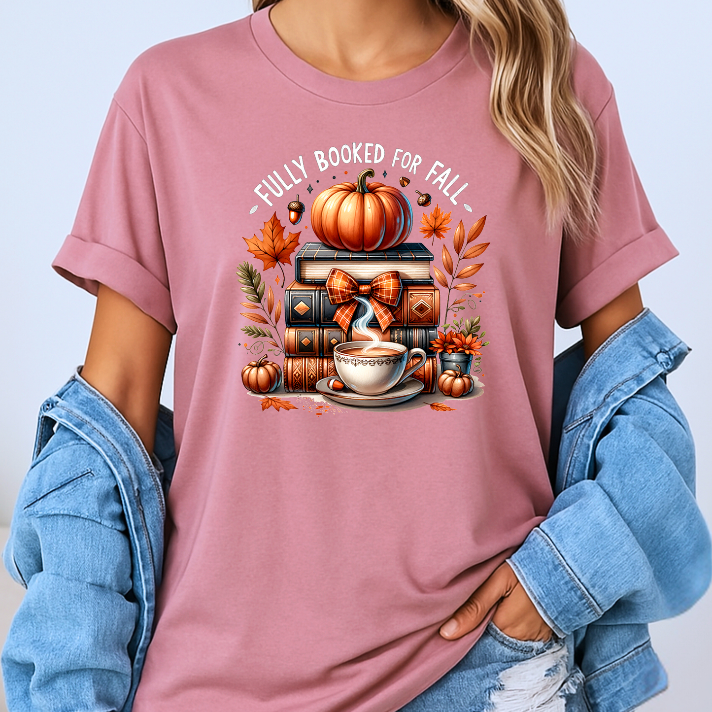 🍂📚 Fully Booked for Fall T-Shirt 🎃☕