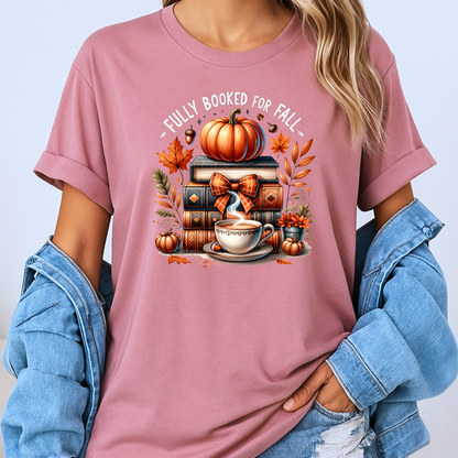 🍂📚 Fully Booked for Fall T-Shirt 🎃☕