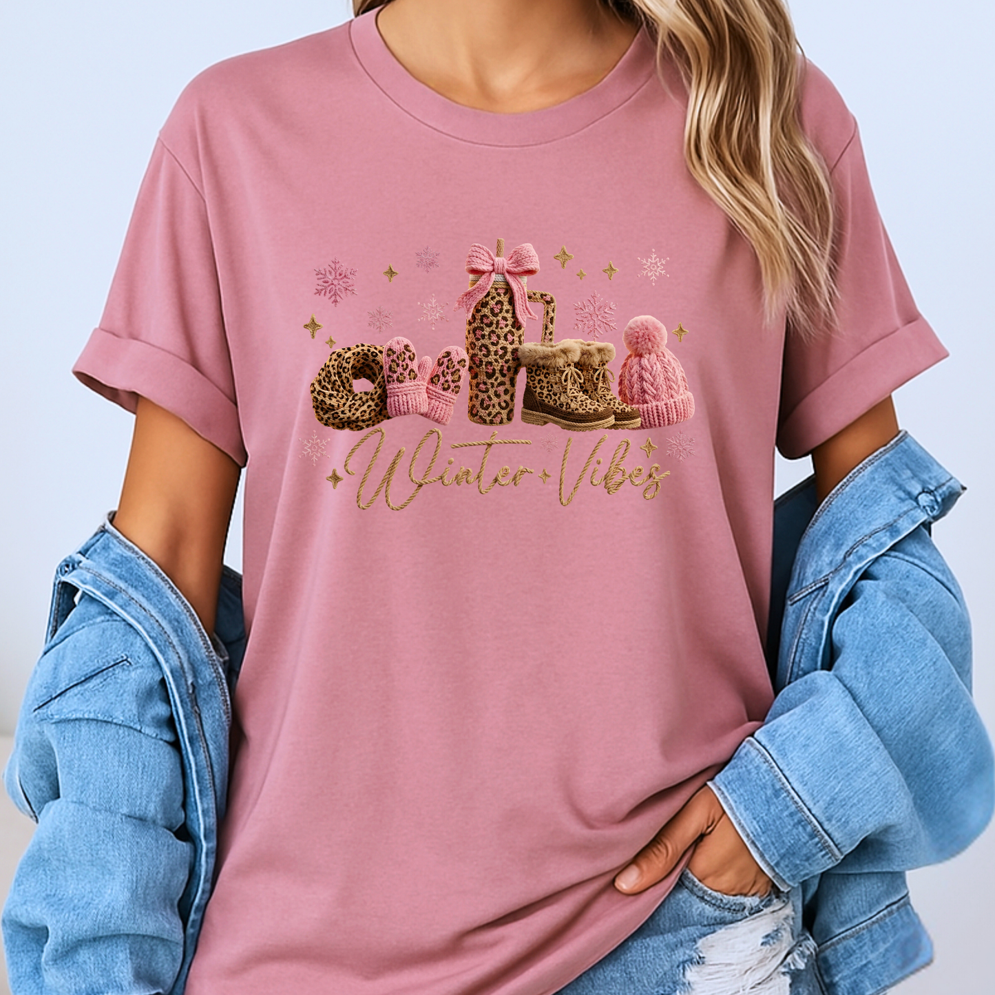 ❄️✨ Winter Vibes ✨❄️ 100% Organic Cotton T-Shirt