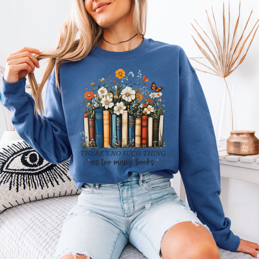 📚✨ Book Lover ✨📖 Organic Cotton Sweatshirt