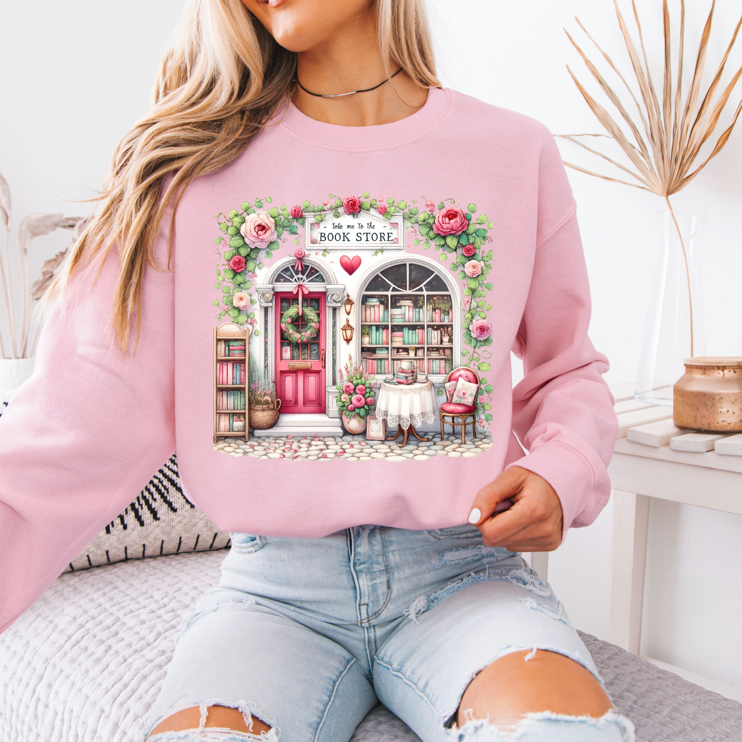 🏡📚 Welcome to the Bookstore
Organic Cotton Sweatshirt
