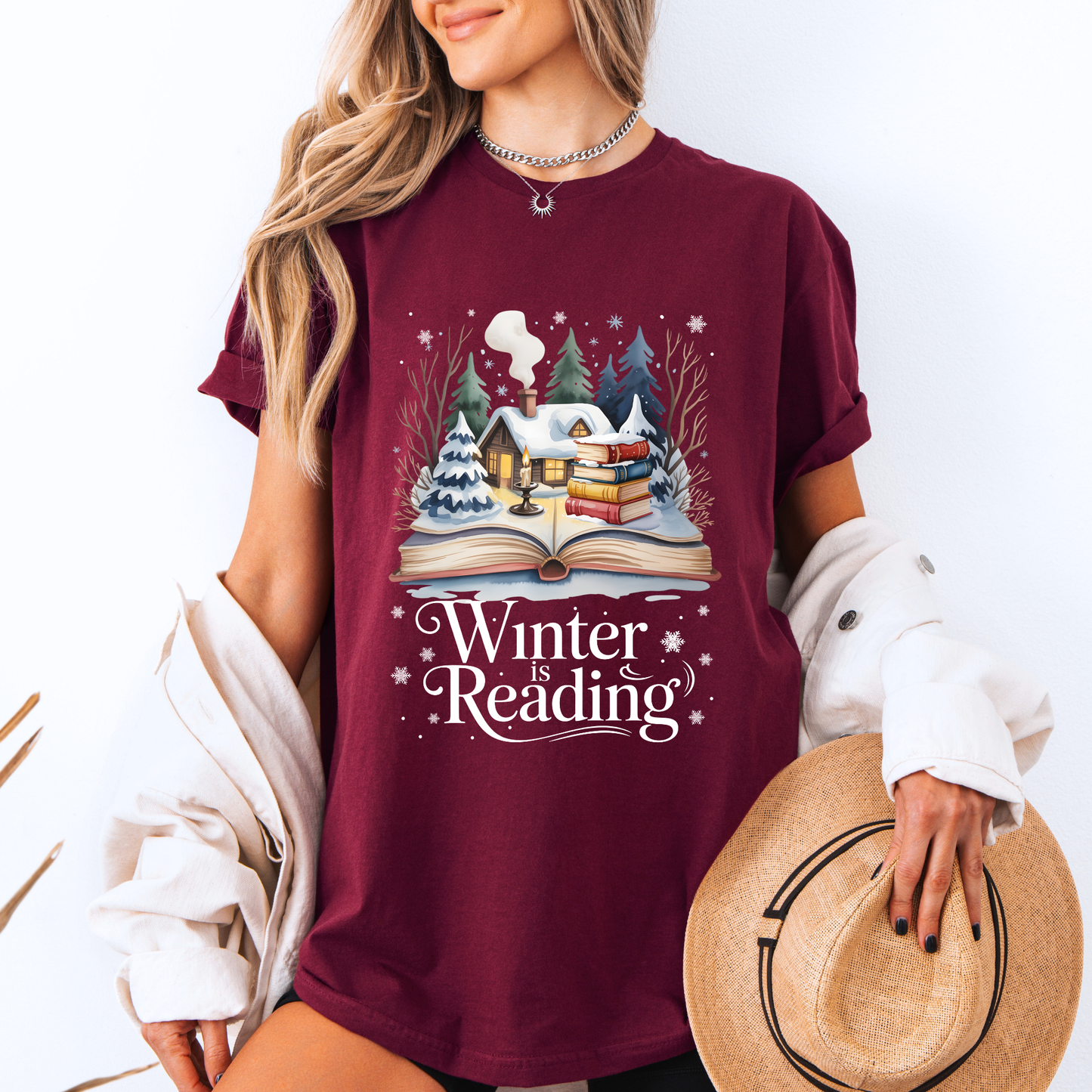 ❄️📖 Winter Is Reading✨
 100% Organic Cotton T-Shirt