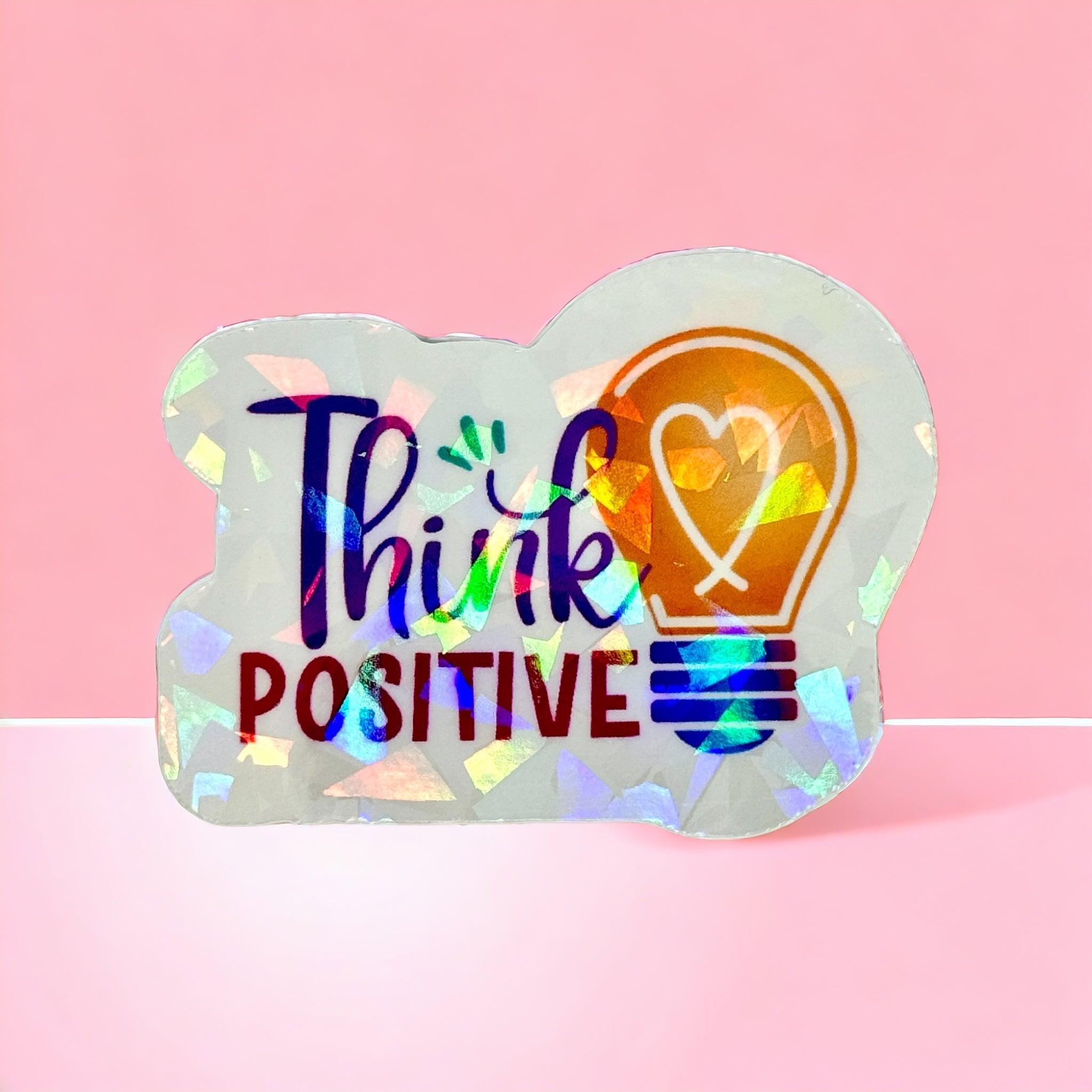 Vinyl Sticker Think Positive