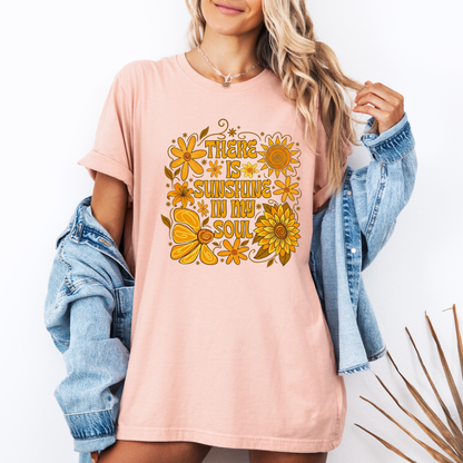 Sunshine In My Soul ☀️ t-shirt 100% Organic Cotton