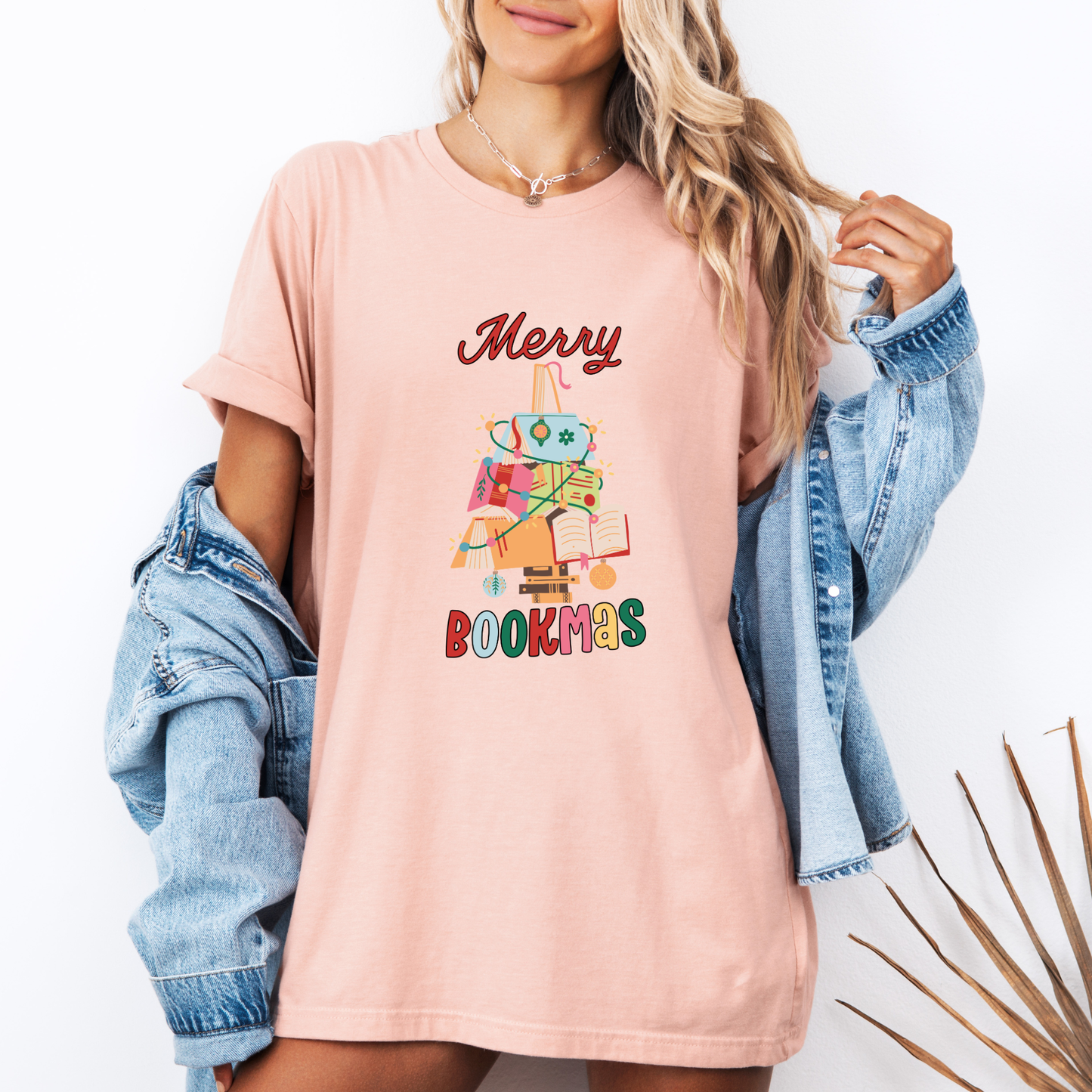 🎄📚 Merry Bookmas ✨ 100% Organic Cotton T-Shirt