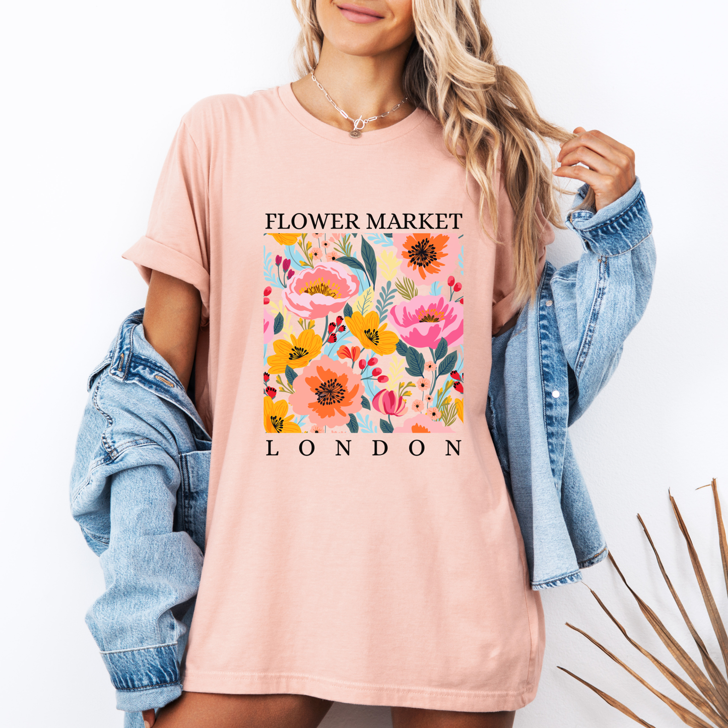 Evening Blossom Garden 🌺 t-shirt 100% Organic Cotton
