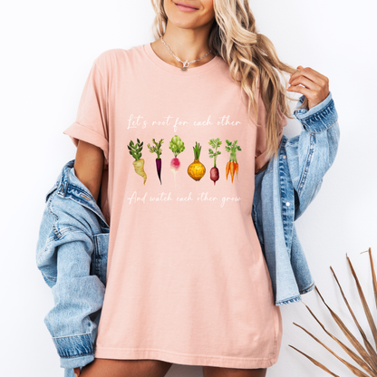 🌱🥕 Let's Root for Each Other T-Shirt
