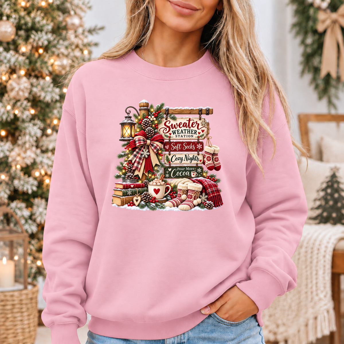 The Cosy Christmas Corner 🎄☕❤️ Cosy Christmas Sweatshirt