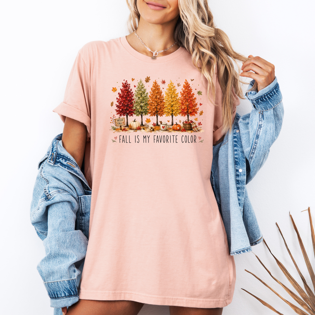 🍂🎨 Fall Is My Favourite Colour Cotton T-Shirt 🍁✨