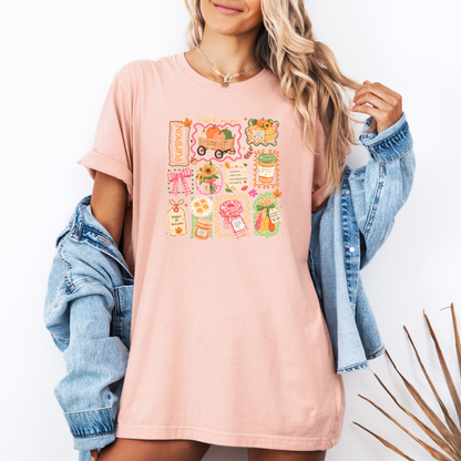 Pumpkin Patch Picnic Autumn T-Shirt 🎃🍂