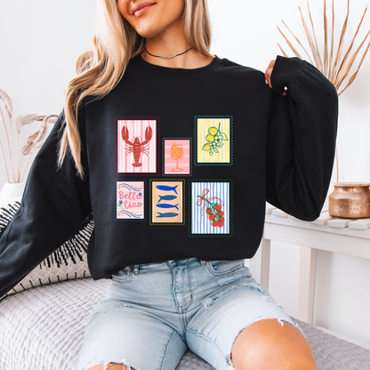 🍋🇮🇹 Amalfi Coast Sweatshirt 🌊✨