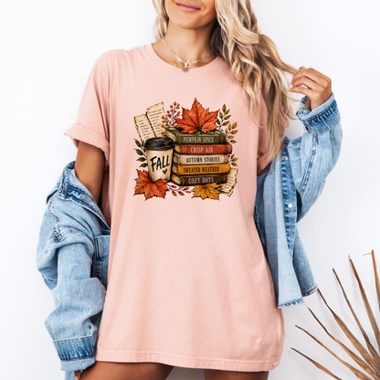 🍂 Autumn Stories Bookish T-Shirt 📚
