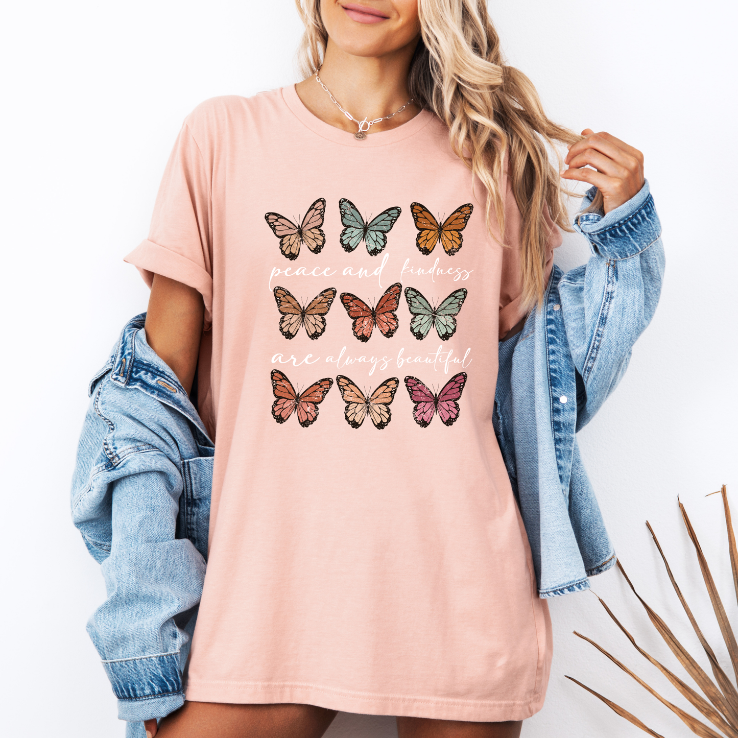 Peace and Kindness Are Always Beautiful T-Shirt 🌸