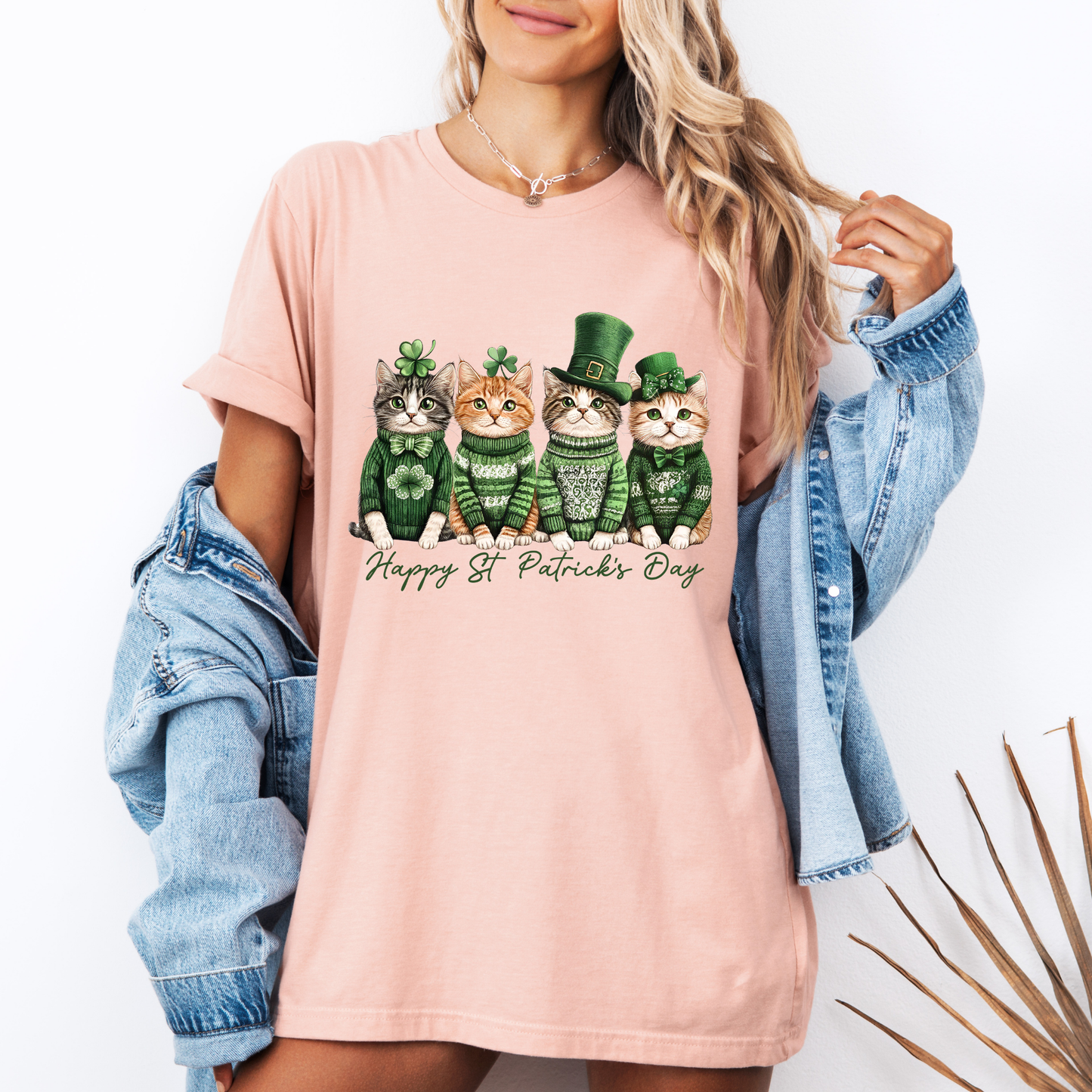 Lucky Cats St. Patrick’s Day T-Shirt 🍀🐾