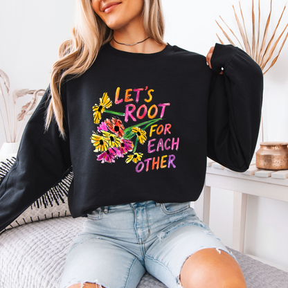 🌻💖 Floral Kindness Sweatshirt 🌸✨