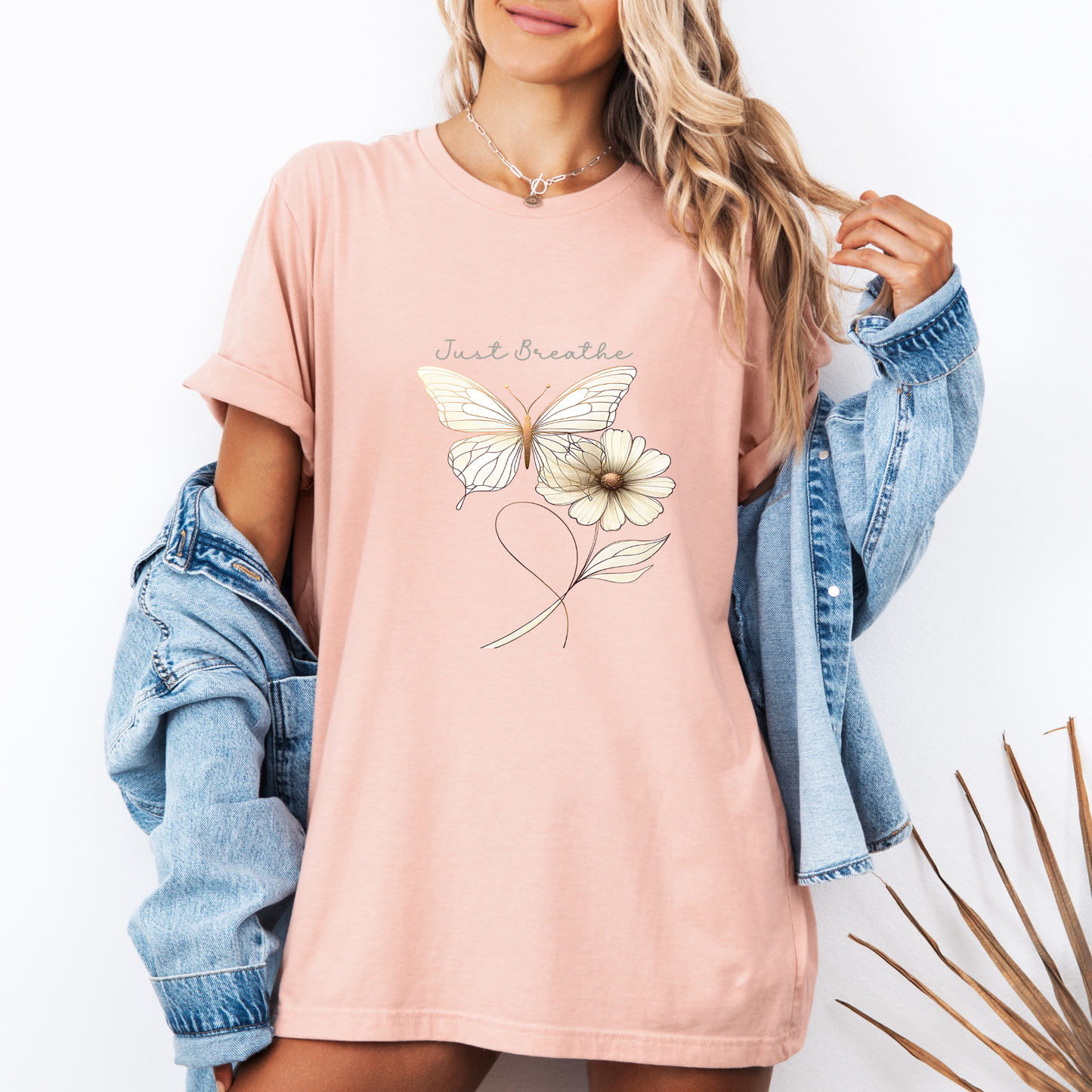 Just Breathe Butterfly & Bloom Hoodie 🦋🌼