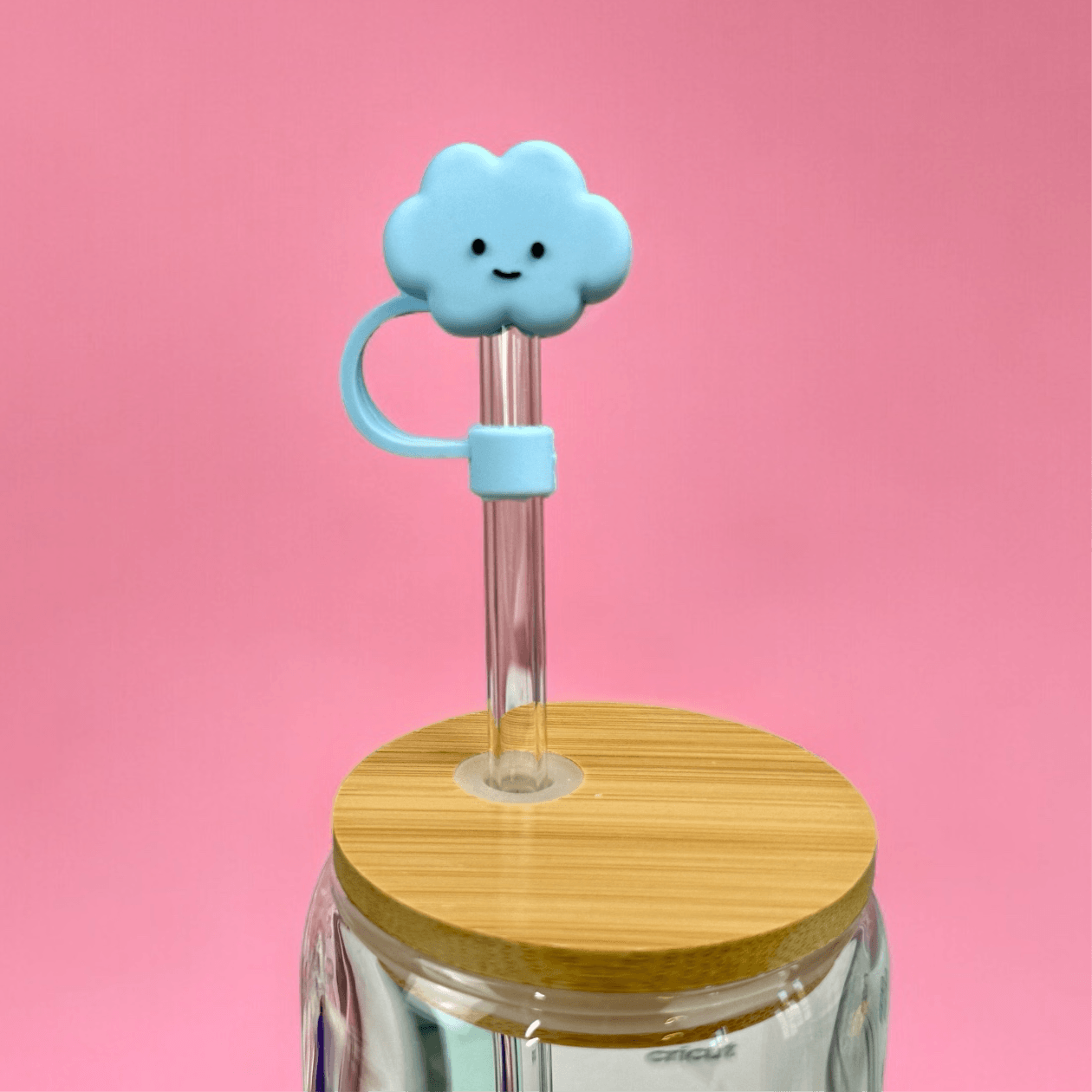 Blue Cloud Straw Topper