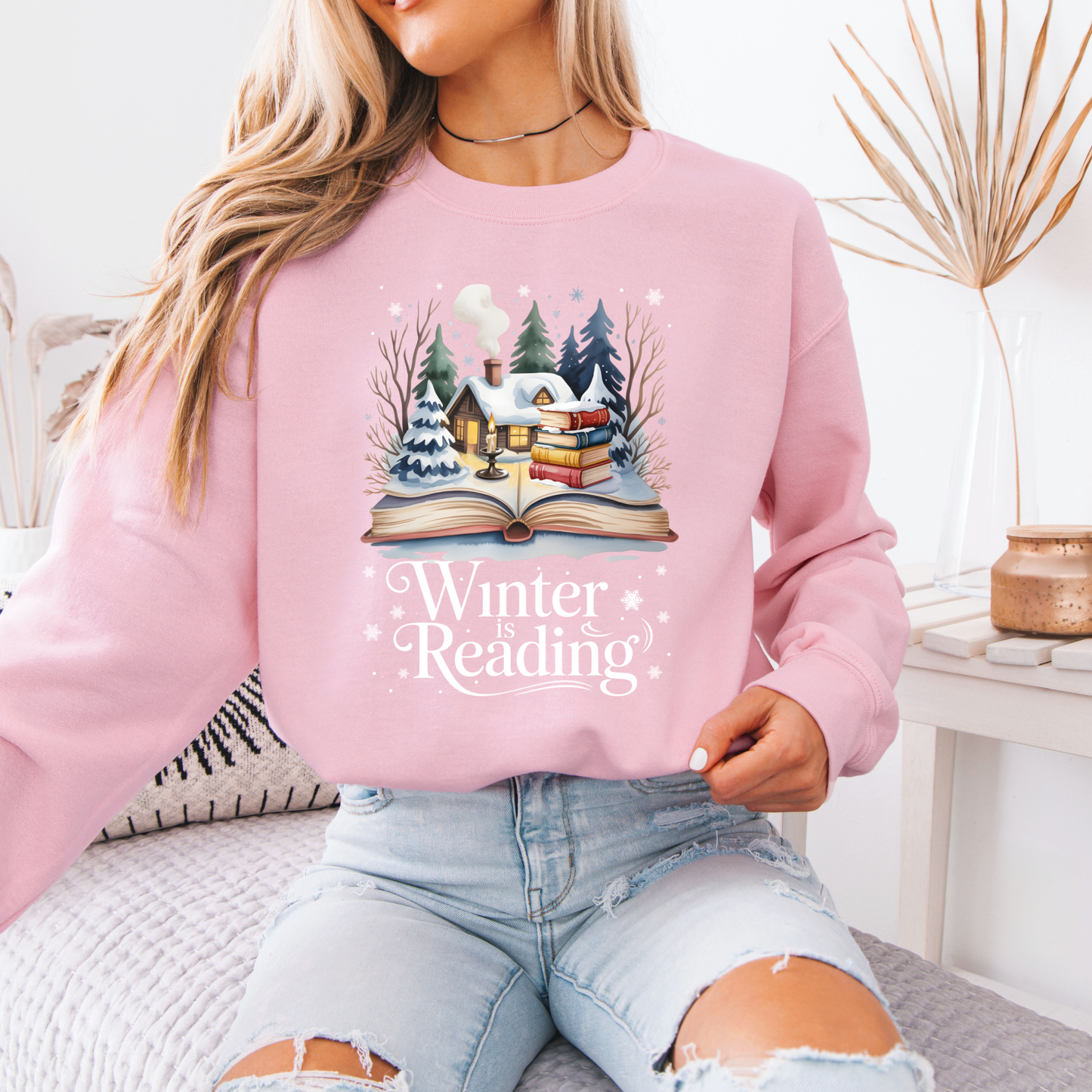 ❄️📖 Winter Is Reading✨ 🏡
Organic Cotton Sweatshirt