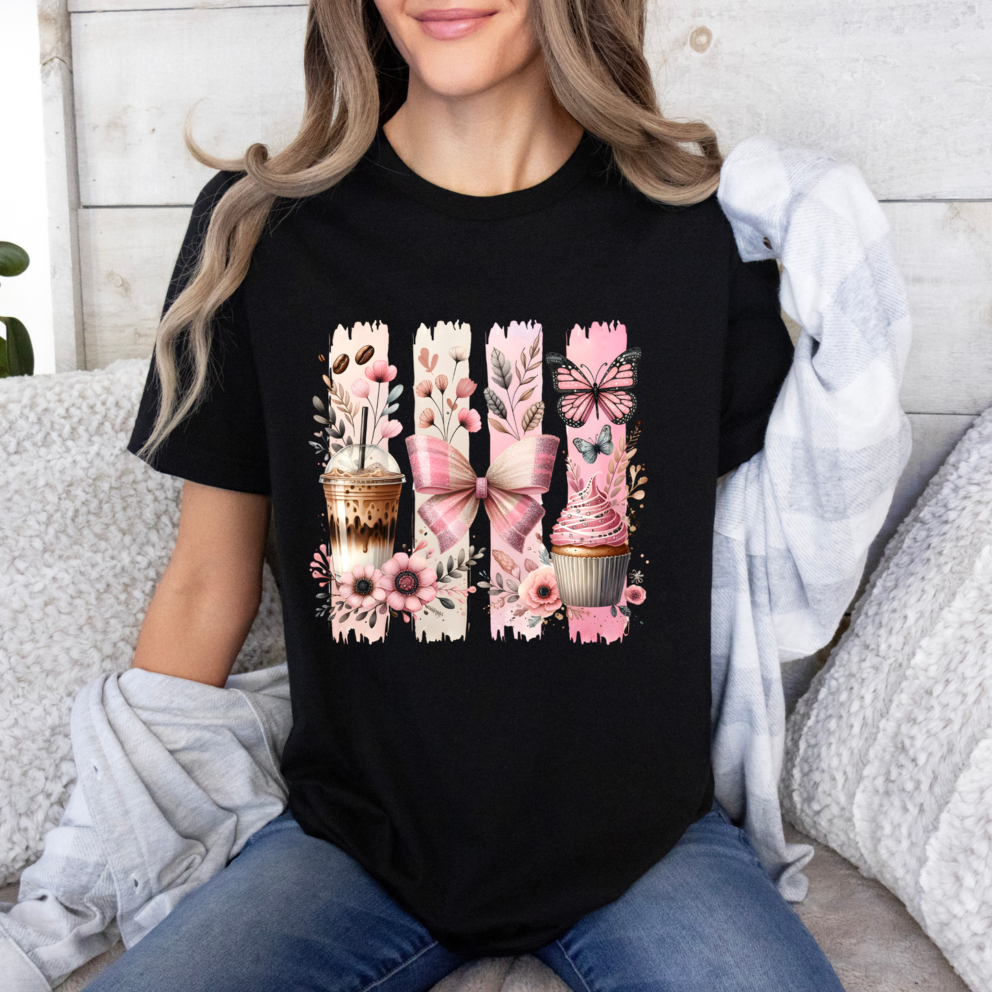 🎀☕ Bow & Coffee Club t-shirt 💕